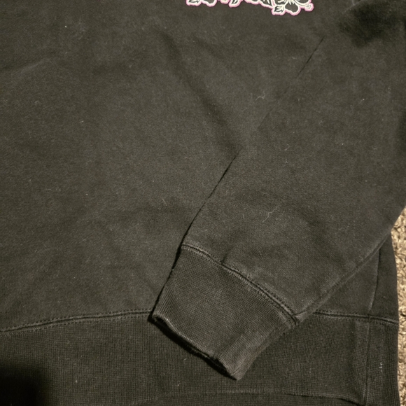 On The Beach Surf Shop Monterey Bay black sweatshirt szS - Picture 5 of 5